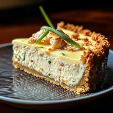 Crabmeat Cheesecake