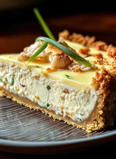 Crabmeat Cheesecake