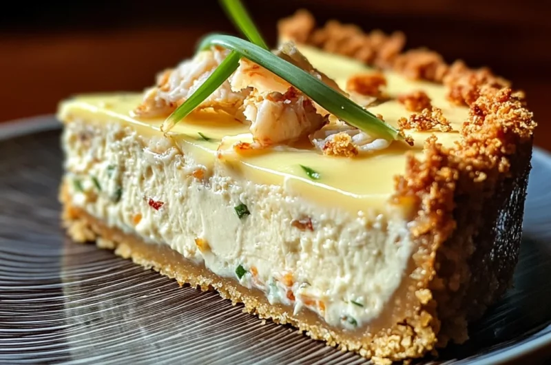 Crabmeat Cheesecake