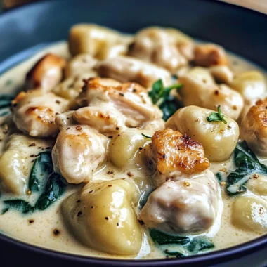 Creamy Chicken Gnocchi Recipe