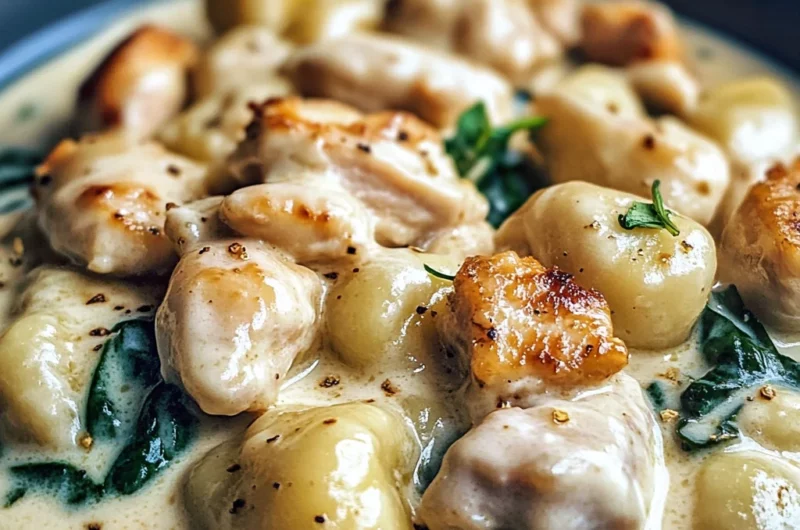 Creamy Chicken Gnocchi Recipe