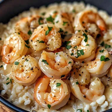 Creamy Garlic Butter Shrimp Rice: Easy Comfort Food