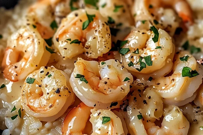 Creamy Garlic Butter Shrimp Rice: Easy Comfort Food