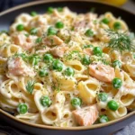Creamy Hot Smoked Salmon Pasta