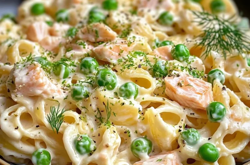 Creamy Hot Smoked Salmon Pasta