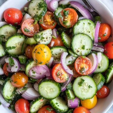 Cucumber Tomato Salad