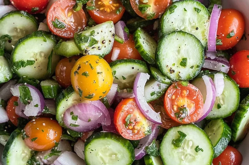 Cucumber Tomato Salad