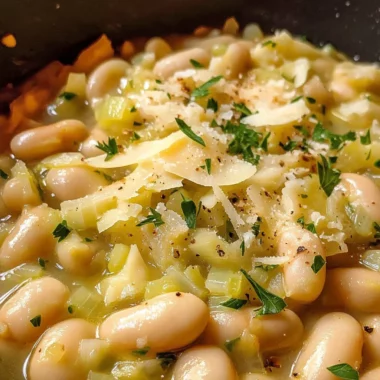 Flavorful Butter Beans with Leeks