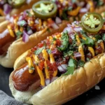 Flavorful Firecracker Hot Dogs