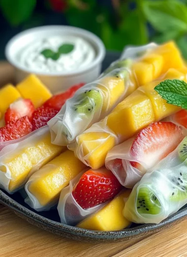 Fruit Spring Rolls