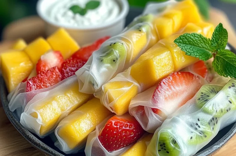 Fruit Spring Rolls