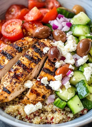 Greek Chicken Bowl