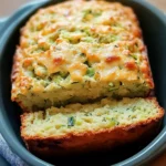 Green Onion Zucchini Cheddar Quick Bread