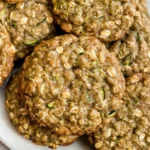 Healthy Zucchini Oatmeal Cookies