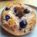 High Protein Blueberry Bagels