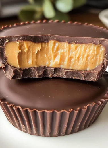 Homemade Reese’s Peanut Butter Cups Recipe
