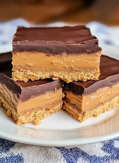 Homemade Reese's Bars Recipe
