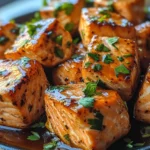 Hot Honey Salmon Bites Recipe