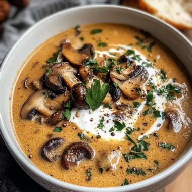 Hungarian Mushroom Soup: A Delicious & Authentic Recipe
