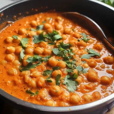 Indian Butter Chickpeas Recipe