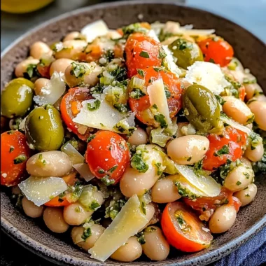 Italian White Bean Salad Recipe