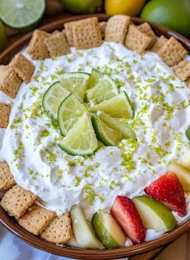 Key Lime Pie Fruit Dip