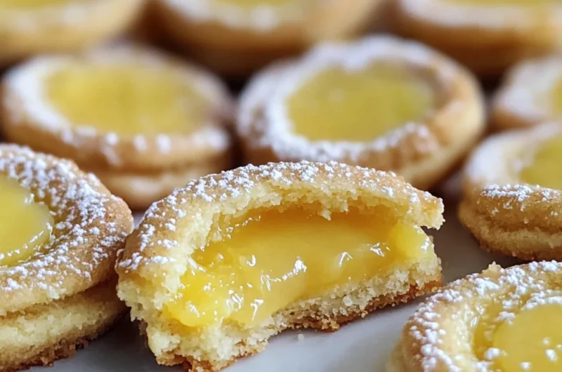 Lemon Curd Cookies Recipe