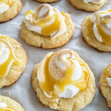 Lemon Meringue Pie Sugar Cookies