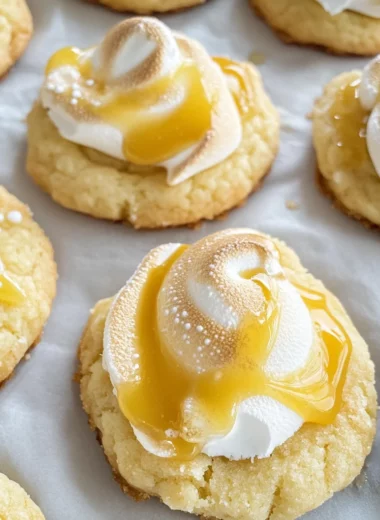 Lemon Meringue Pie Sugar Cookies