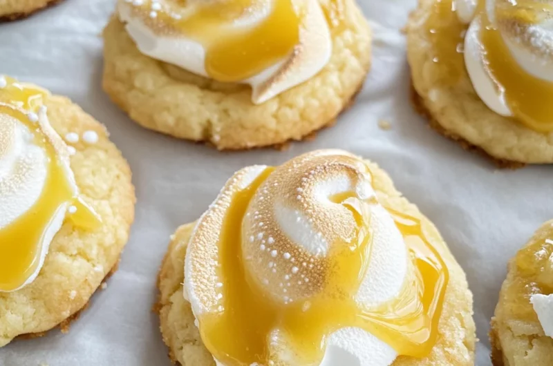 Lemon Meringue Pie Sugar Cookies