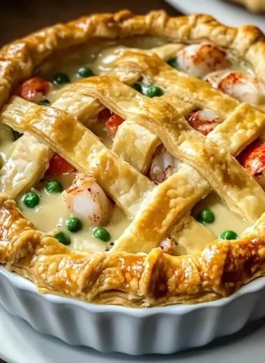 Lobster Pot Pie Ultimate Seafood Delight for Cozy Nights