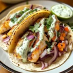 Mexican Fish Tacos with Zesty Lime Crema in 30 Minutes!