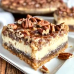 Pecan Pie Cheesecake Bars