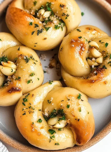 Quick Sourdough Discard Garlic Knots