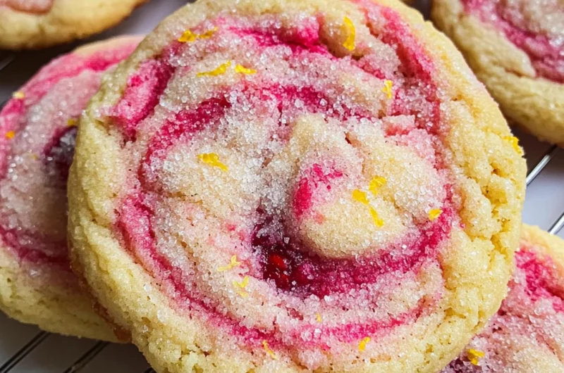 Raspberry Lemonade Cookies