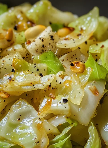 Sautéed Cabbage with Garlic
