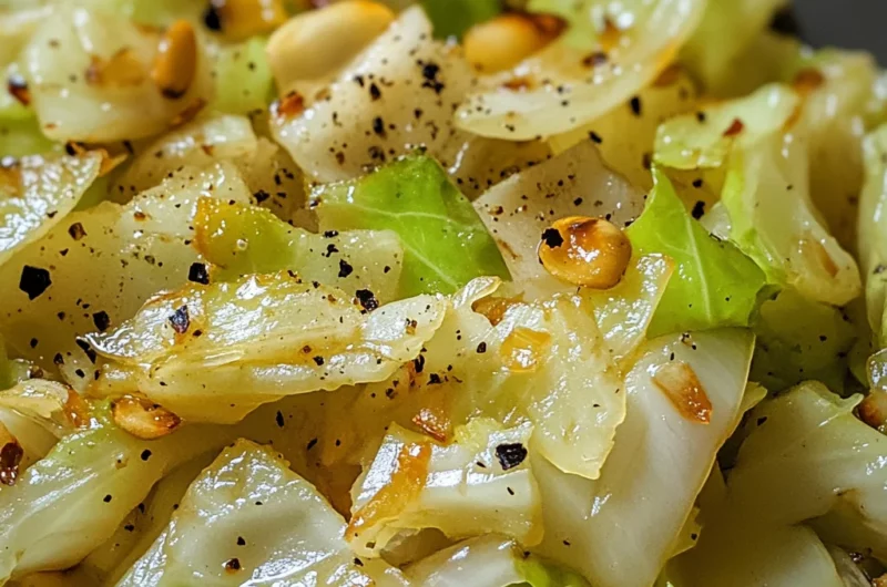 Sautéed Cabbage with Garlic