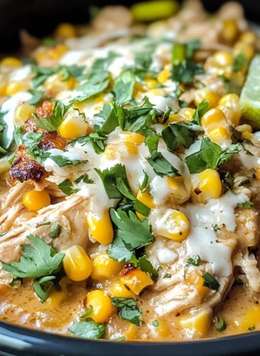 Slow-Cooker Street Corn Chicken
