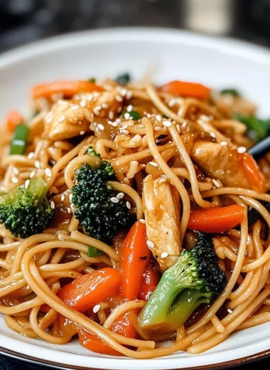 Slow Cooker Lo Mein Recipe