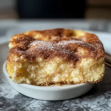 Snickerdoodle Cobbler Recipe