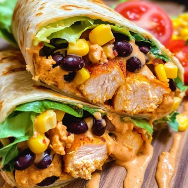 Southwest Chicken Wrap