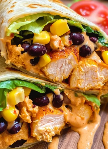 Southwest Chicken Wrap