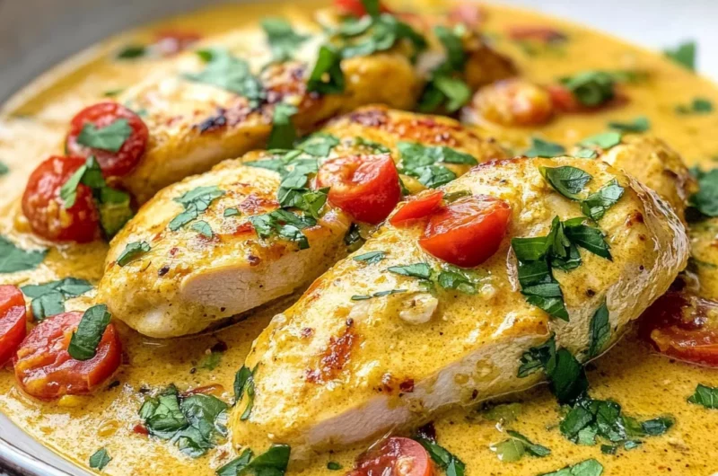 Spicy Brazilian Coconut Chicken