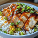 Spicy Maple Chicken & Coconut Rice