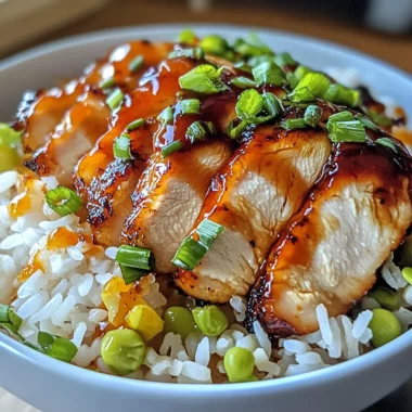 Spicy Maple Chicken & Coconut Rice
