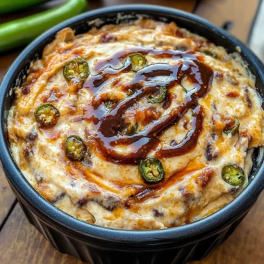 Spicy Roasted Jalapeño Cowboy Cream Cheese Dip