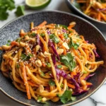 Spicy Thai Spaghetti Salad