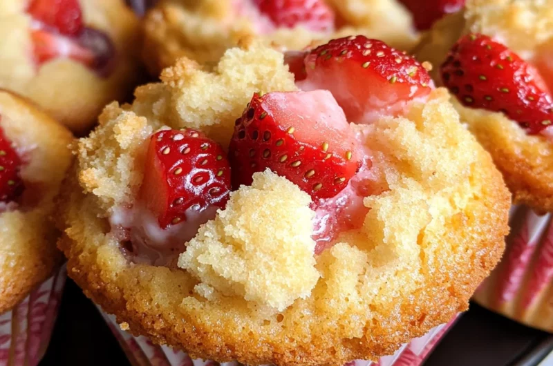 Strawberry Cream Cheese Muffins
