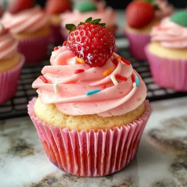 Strawberry Cupcakes Recipe