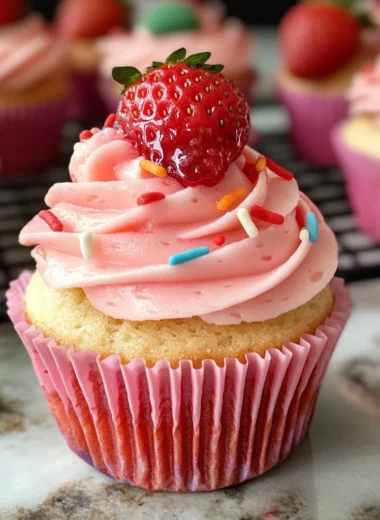 Strawberry Cupcakes Recipe